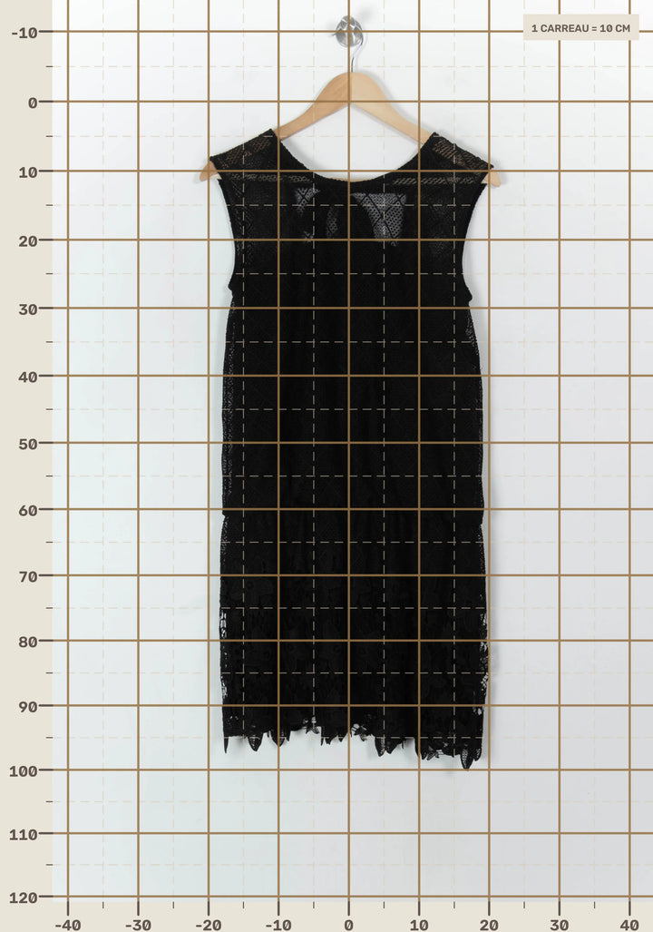 Robe Dentelle Noire - Taille S/36 de la marque Comptoir des Cotonniers | PARAD67691 - Vendu par Paradigme - Image 4
