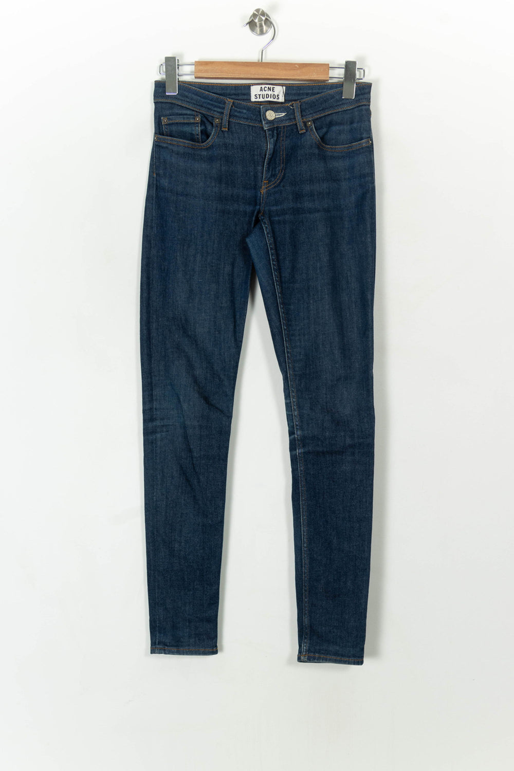 Jean Slim Bleu - Taille M/38 de la marque Acne Studios | PARAD67692 - Vendu par Paradigme - Image 2