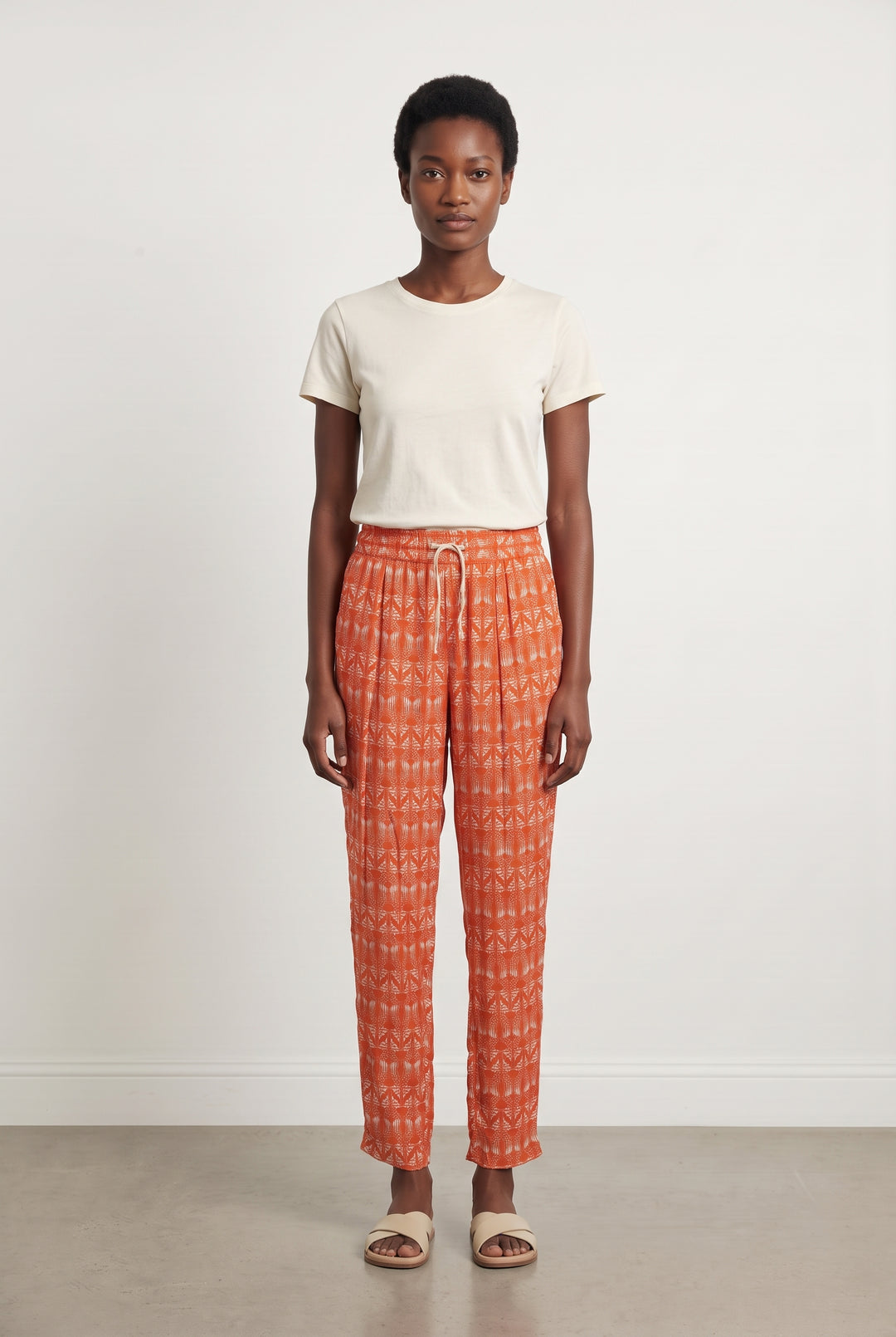 Pantalon Orange et Blanc - Taille XS/34 de la marque Filippa K | PARAD67706 - Vendu par Paradigme - Image 1