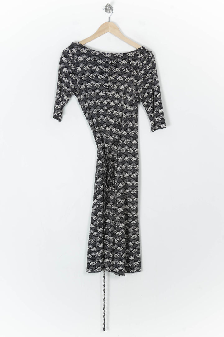 Robe Portefeuille Noire et Blanche - Taille S/36 de la marque Filippa K | PARAD67723 - Vendu par Paradigme - Image 5