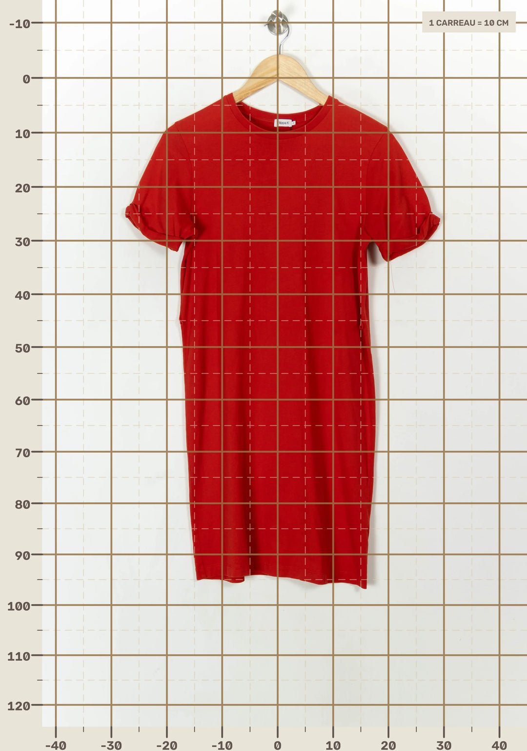 Robe Rouge - Taille S/36 de la marque Filippa K | PARAD67736 - Vendu par Paradigme - Image 4