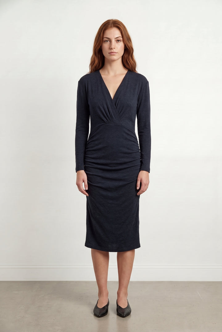 Robe Longue Grise - Taille S/36 de la marque ba&amp;sh | PARAD67755 - Vendu par Paradigme - Image 1