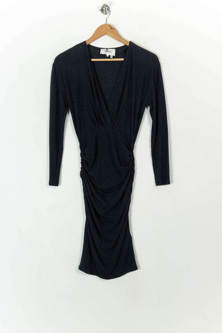 Robe Longue Grise - Taille S/36 de la marque ba&amp;sh | PARAD67755 - Vendu par Paradigme - Image 2