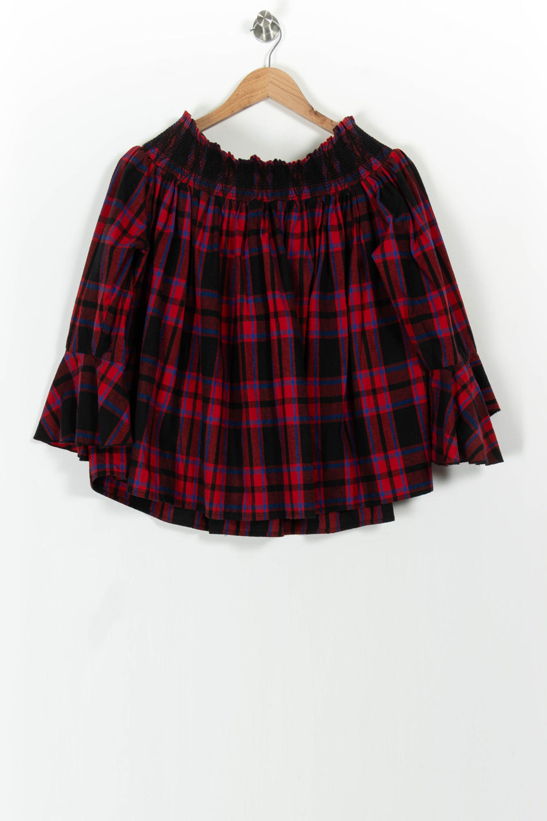 Blouse Rouge et Noire - Taille L/40 de la marque Maje | PARAD67781 - Vendu par Paradigme - Image 4