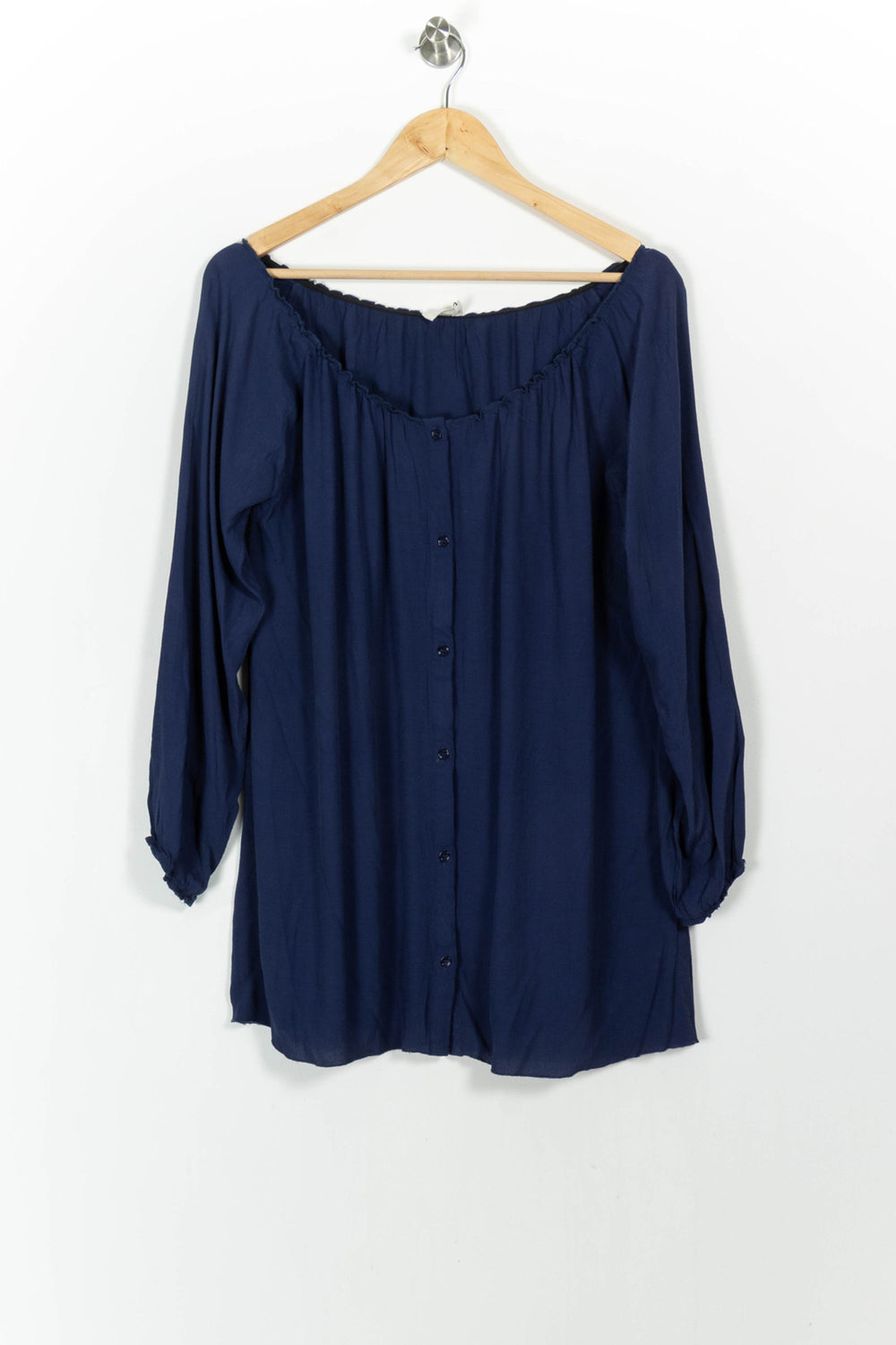 Blouse Bleue - Taille M/38 de la marque American Vintage | PARAD67784 - Vendu par Paradigme - Image 2