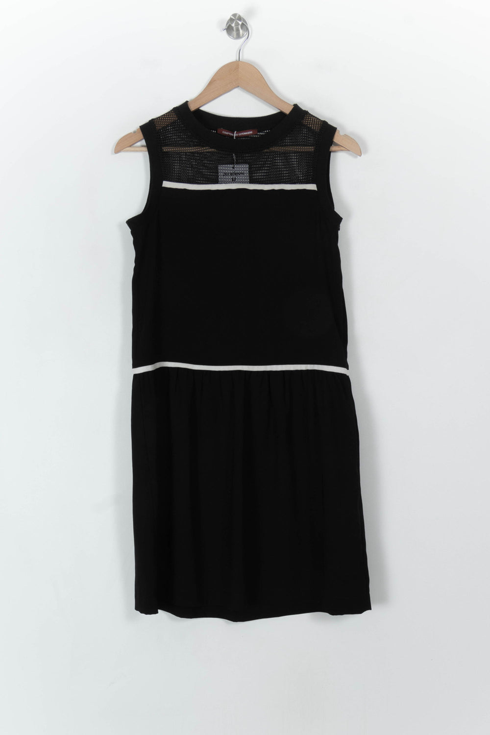 Robe Courte Noire et Blanche - Taille S/36 de la marque Comptoir des Cotonniers | PARAD67811 - Vendu par Paradigme - Image 2