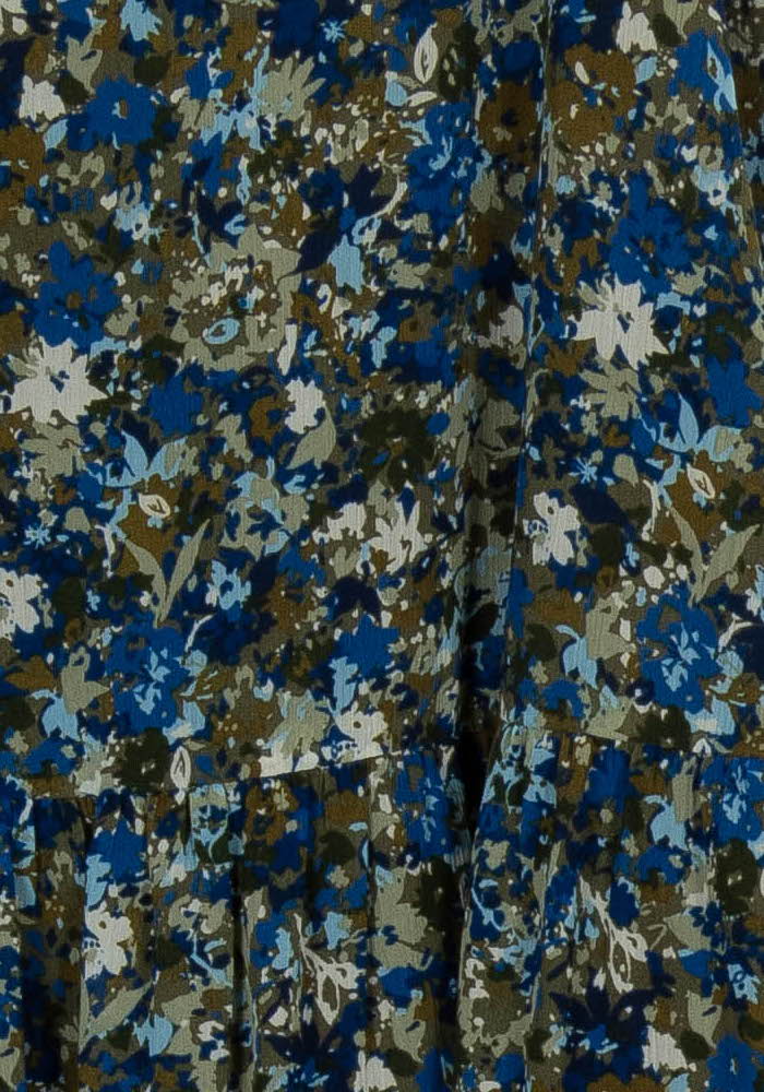 Jupe Midi Bleue et Kaki - Taille XS/34 de la marque Des petits hauts | PARAD67815 - Vendu par Paradigme - Image 3