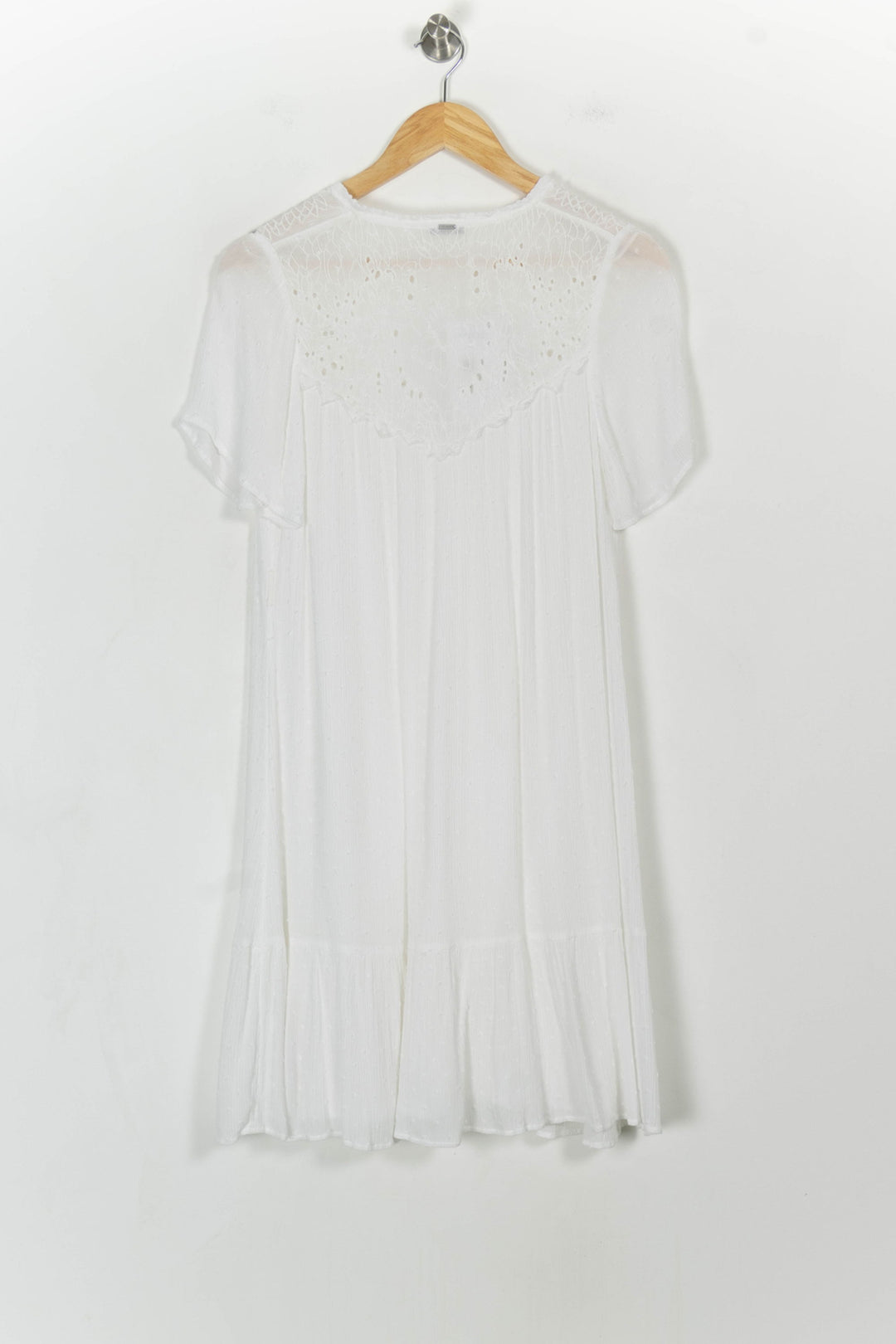Robe Courte Blanche - Taille XS/34 de la marque IKKS | PARAD67817 - Vendu par Paradigme - Image 4