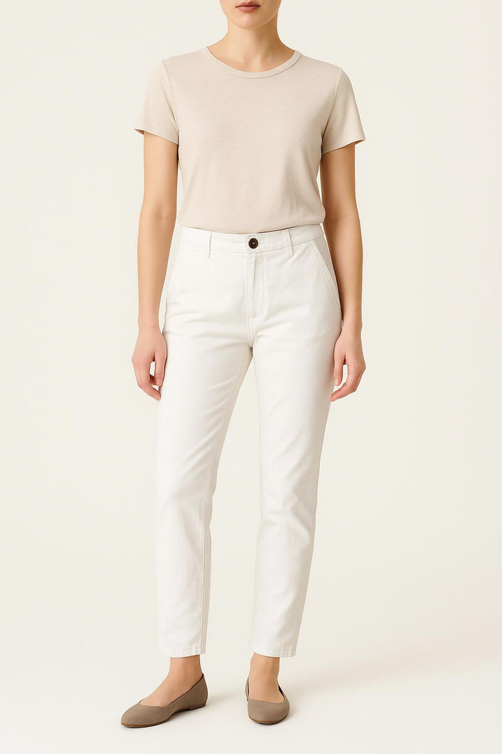 Pantalon Blanc - Taille S/36 de la marque Sud express | PARAD67825 - Vendu par Paradigme - Image 1