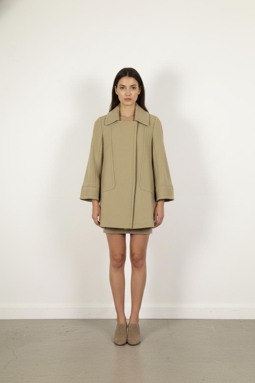 Manteau Beige - Taille XS/34