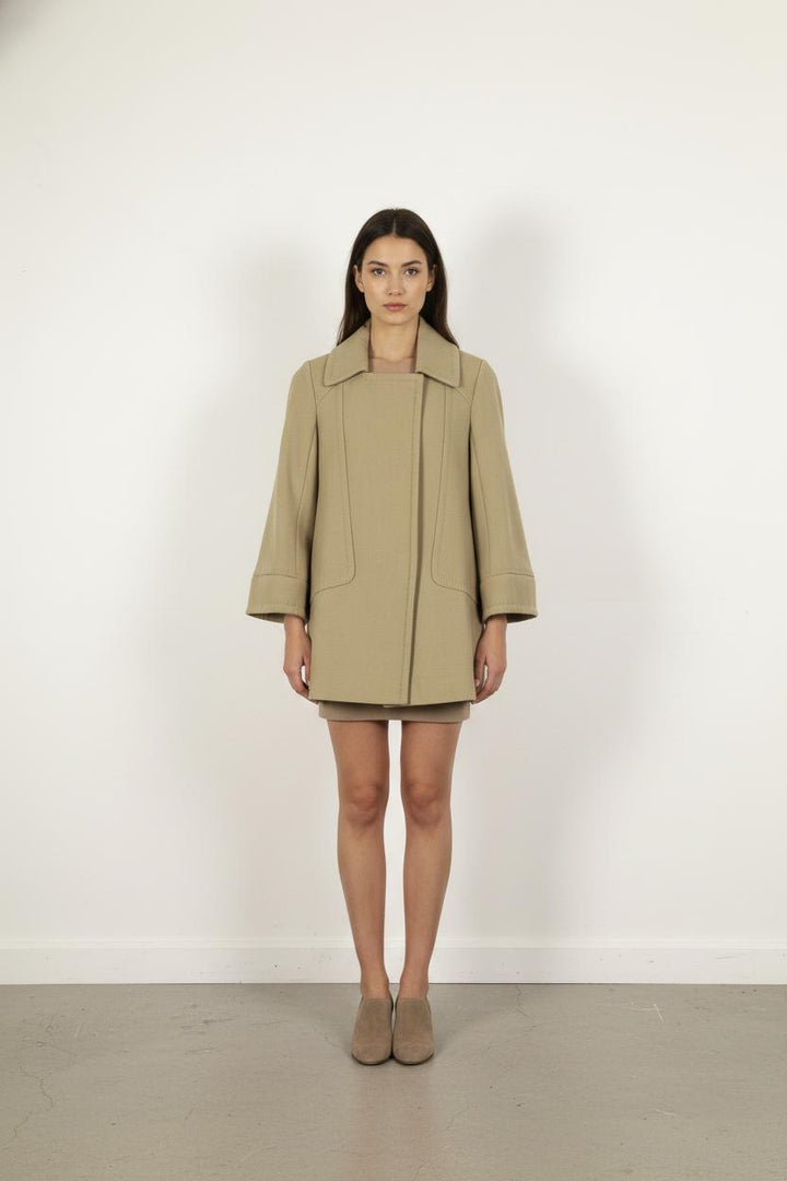 Manteau Beige - Taille XS/34