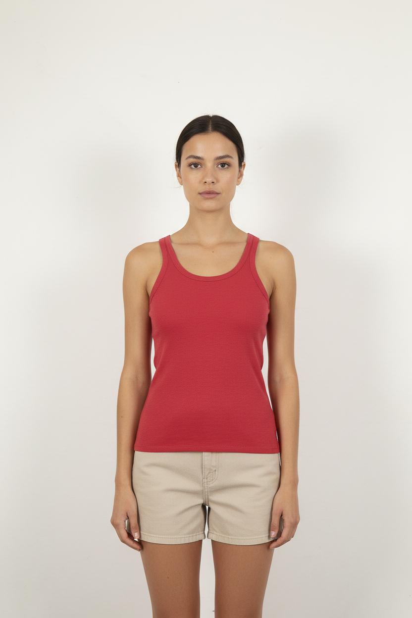 Débardeur Rouge - Taille S/36
