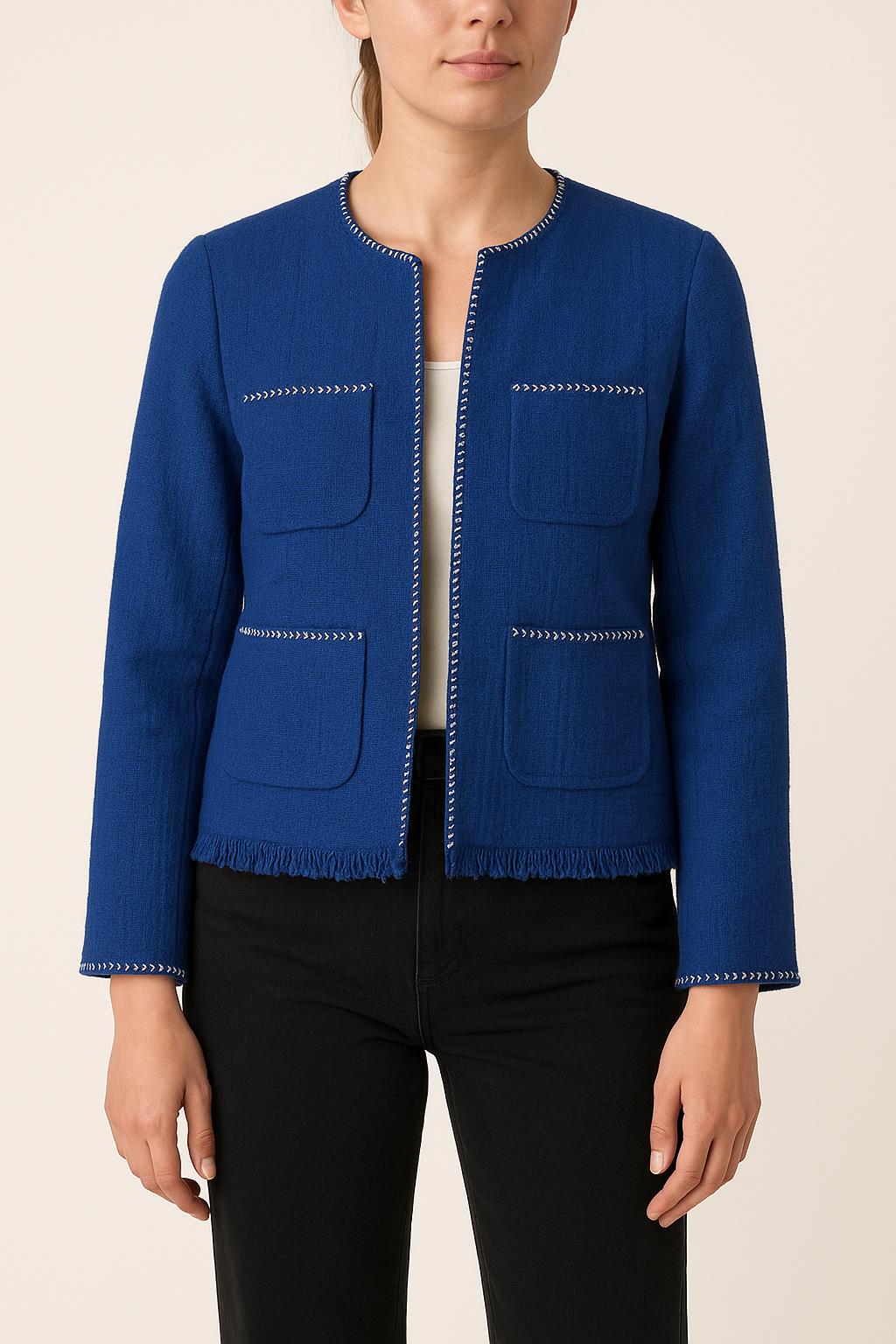 Veste Bleu - Taille S/36 de la marque Gerard Darel | PARAD67832 - Vendu par Paradigme - Image 1