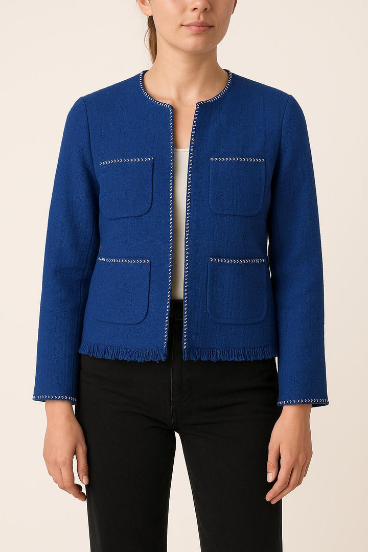 Veste Bleu - Taille S/36 de la marque Gerard Darel | PARAD67832 - Vendu par Paradigme - Image 1