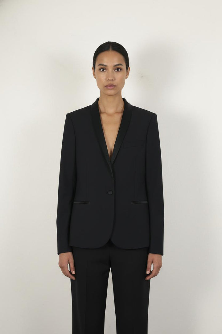 Veste De Tailleur Noire - Taille XXXL/46