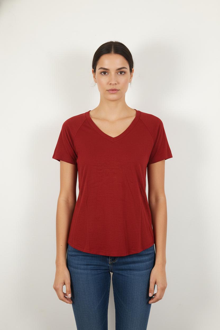 Tee-shirt Rouge - Taille XS/34