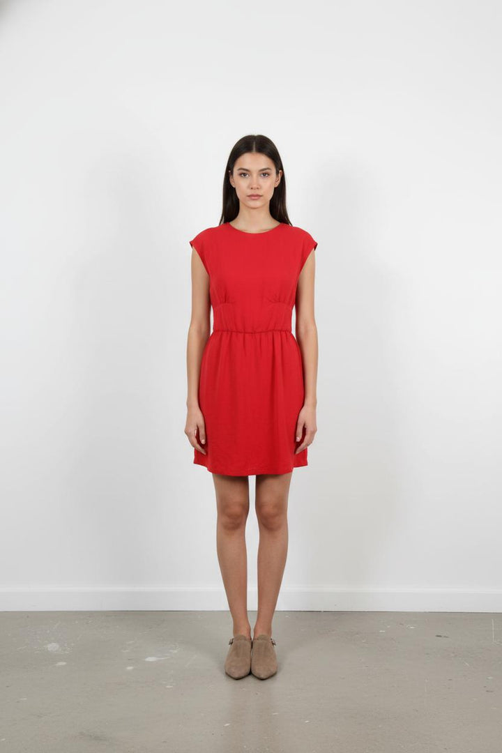 Robe Courte Rouge - Taille XS/34
