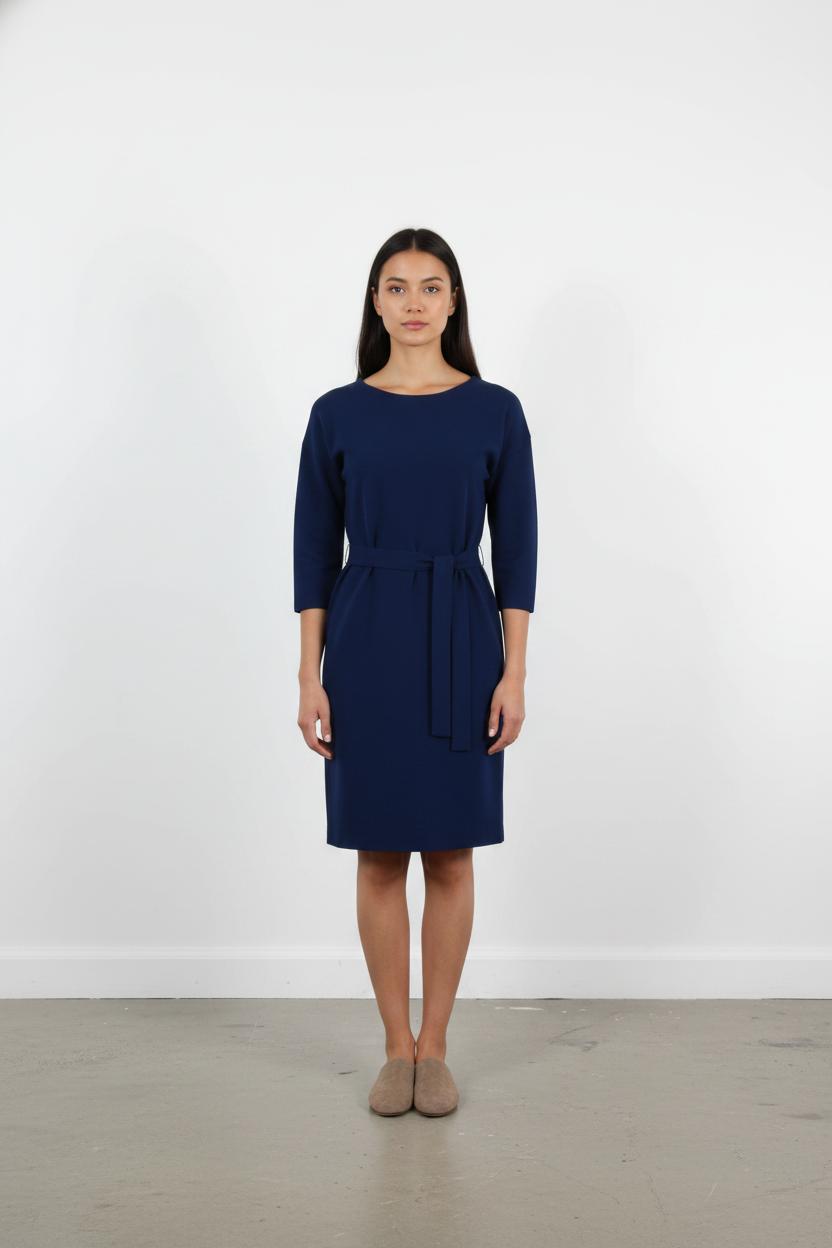Robe Midi Bleue - Taille S/36