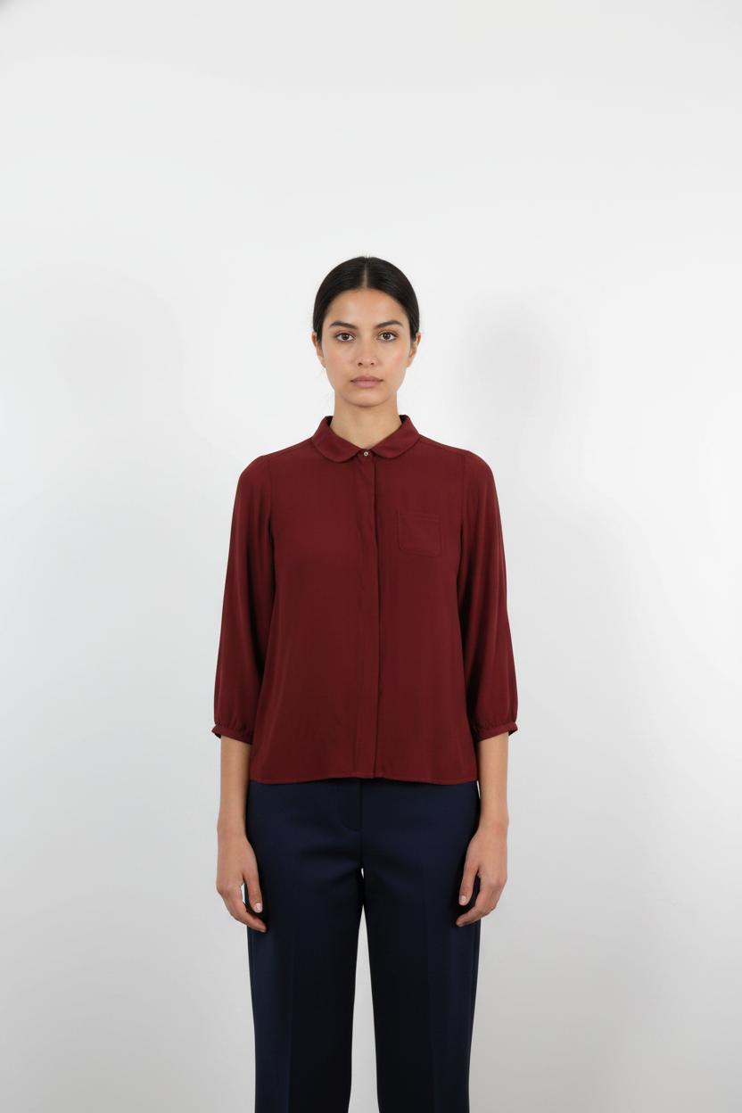 Chemise Bordeaux - Taille S/36