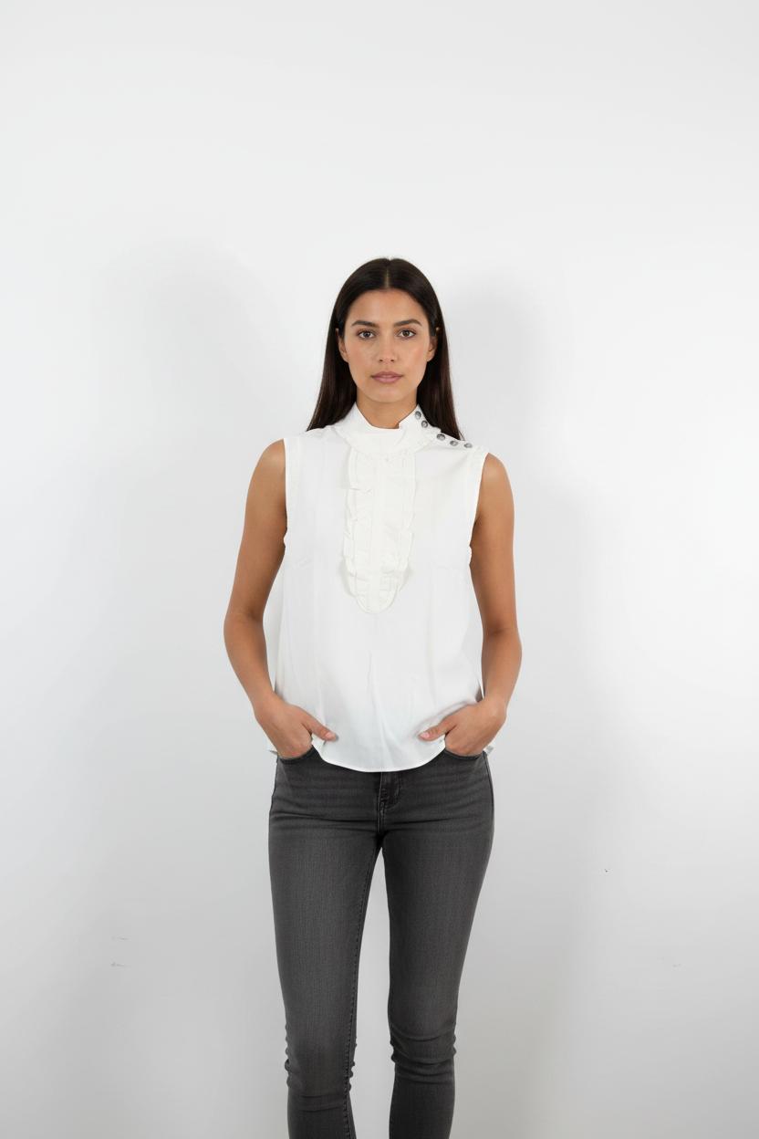 Blouse Blanche - Taille XS/34