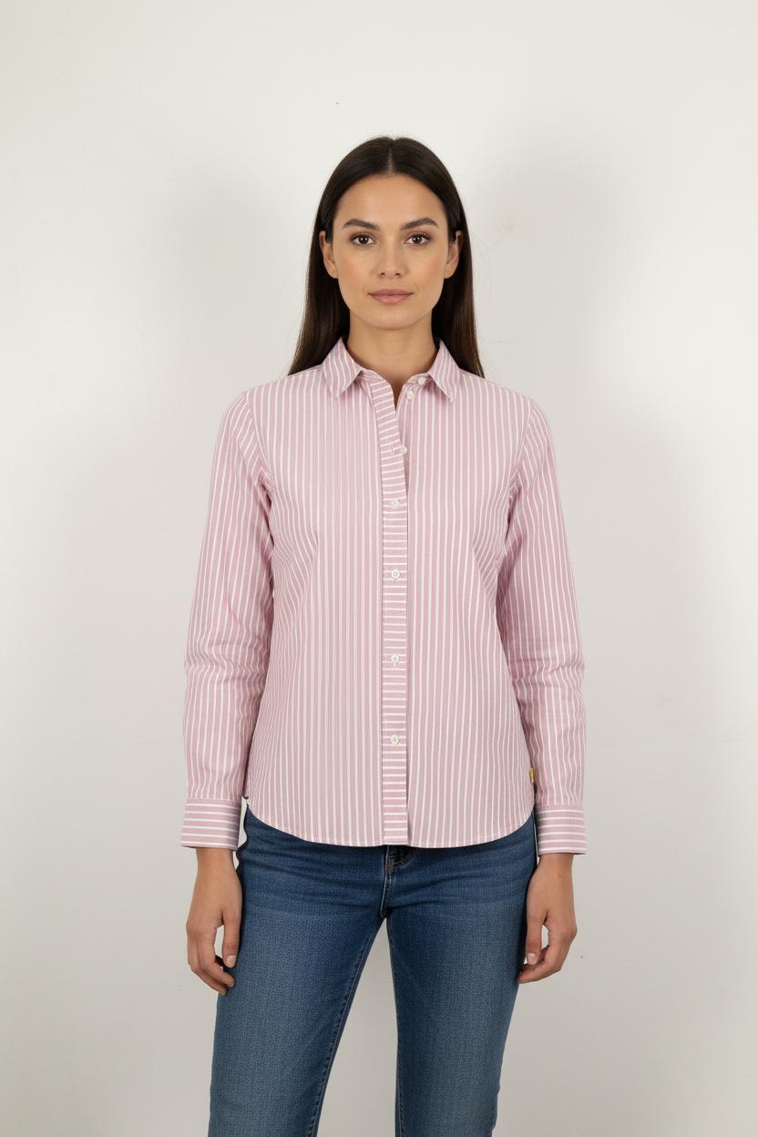 Chemise Rayée Rose et Blanche - Taille S/36