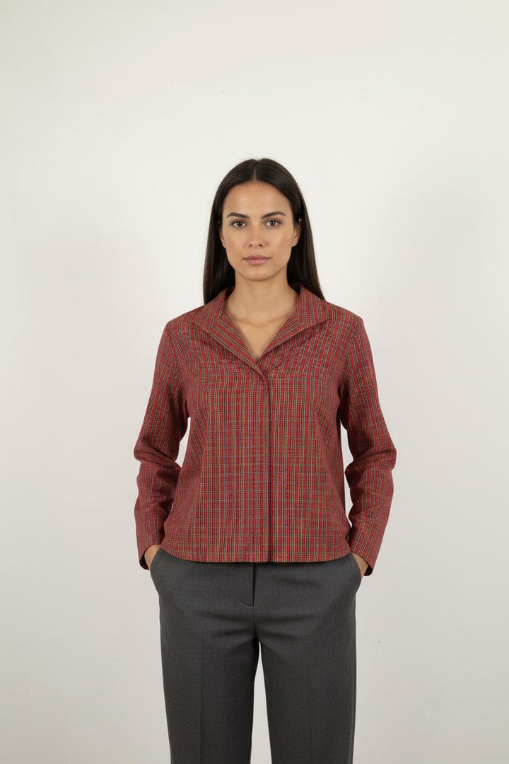 Chemise Rouge et Noire - Taille S/36