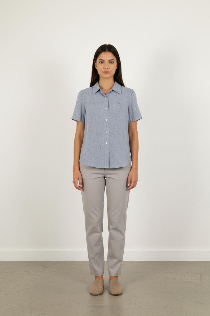 Chemisier Bleu - Taille S/36