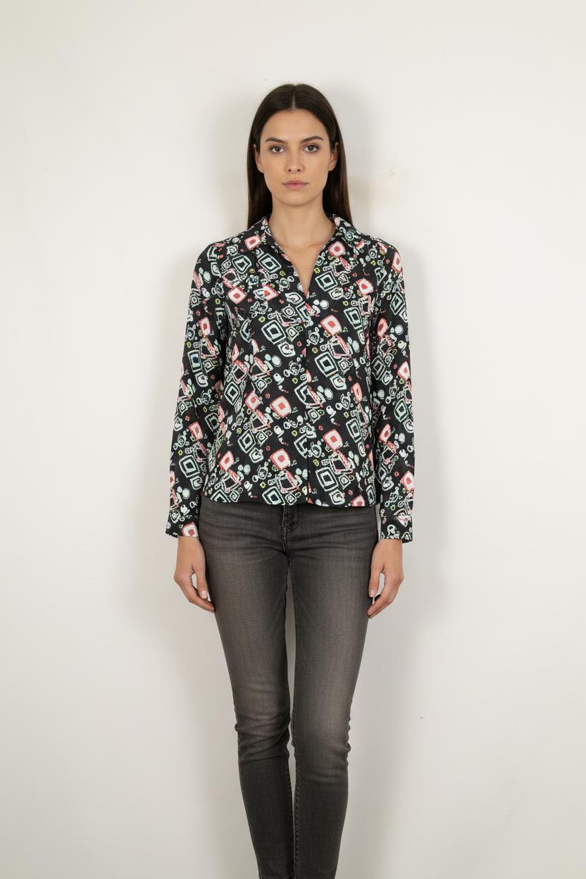 Chemise Noire - Taille S/36