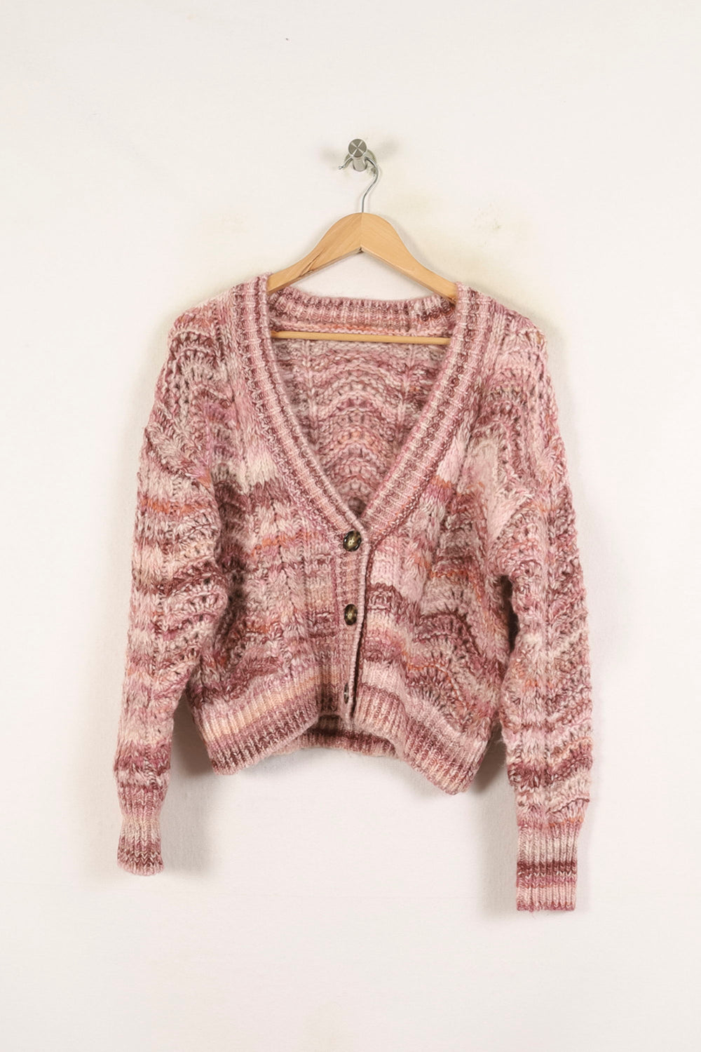 Cardigan Rose - Taille S/36 de la marque Bérénice | PARAD67942 - Vendu par Paradigme - Image 2