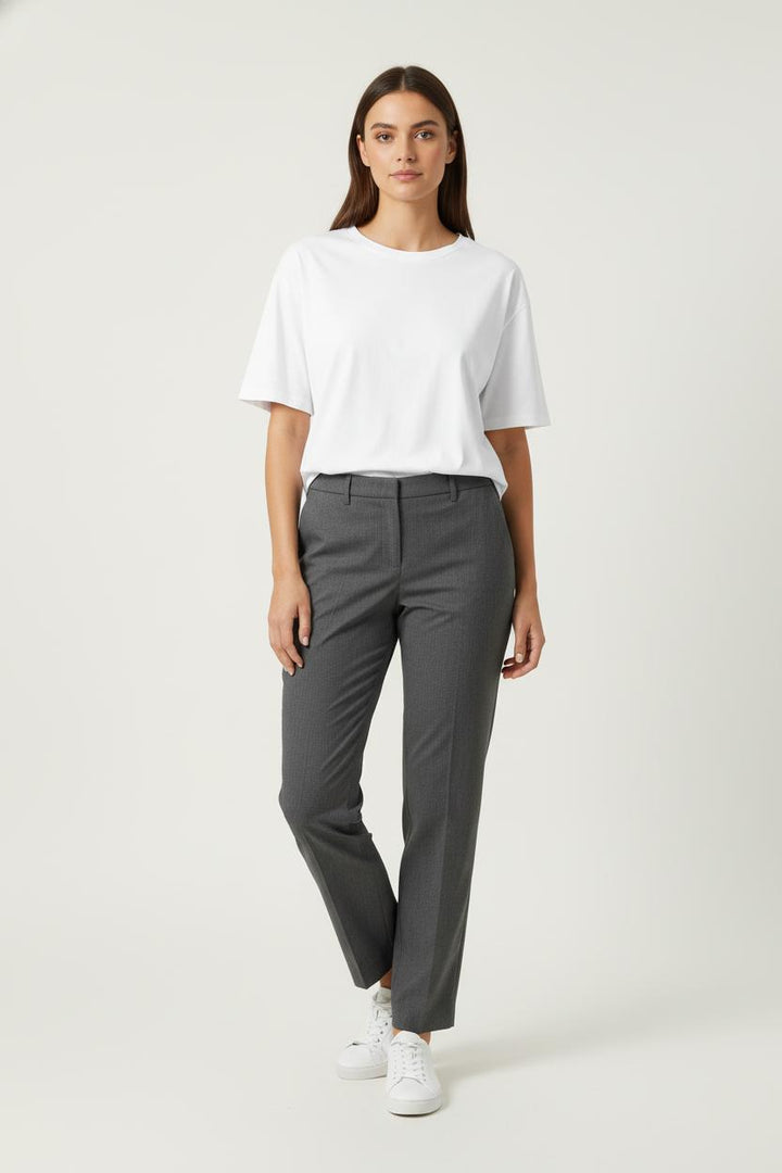 Pantalon De Costume Gris - Taille XL/42 de la marque IKKS | PARAD68000 - Vendu par Paradigme - Image 1