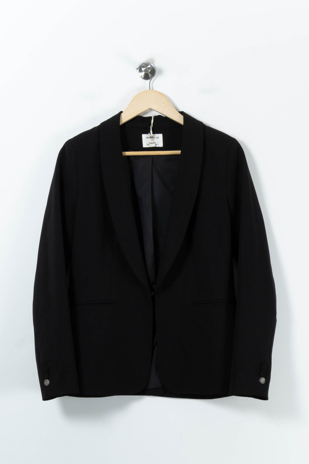 Veste Noire - Taille M/38 de la marque Maison 123 | PARAD68032 - Vendu par Paradigme - Image 2