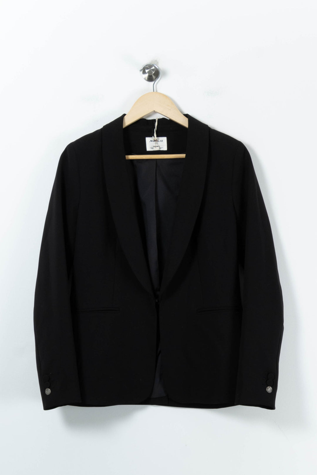 Veste Noire - Taille M/38 de la marque Maison 123 | PARAD68032 - Vendu par Paradigme - Image 2