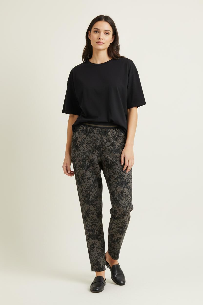 Pantalon Marron et Noir - Taille M/38 de la marque IKKS | PARAD68033 - Vendu par Paradigme - Image 1