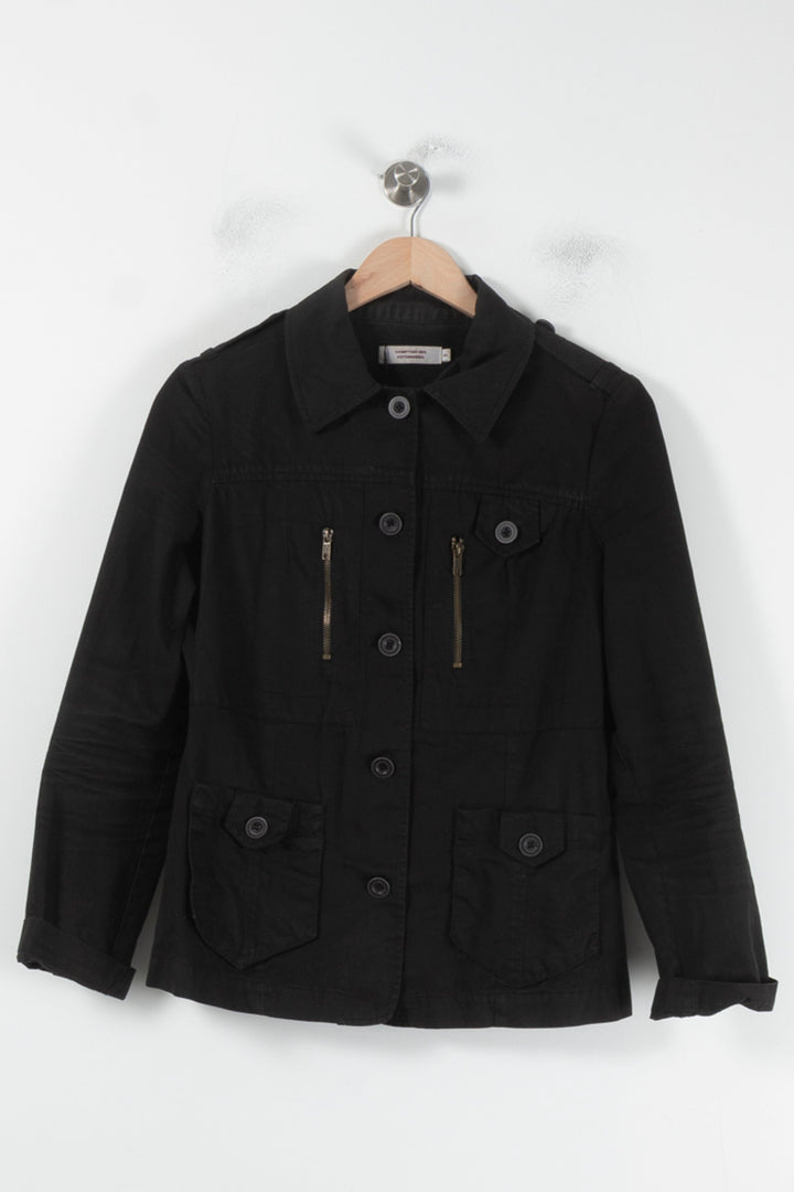 Veste Noire - Taille L/40 de la marque Comptoir des Cotonniers | PARAD68036 - Vendu par Paradigme - Image 2