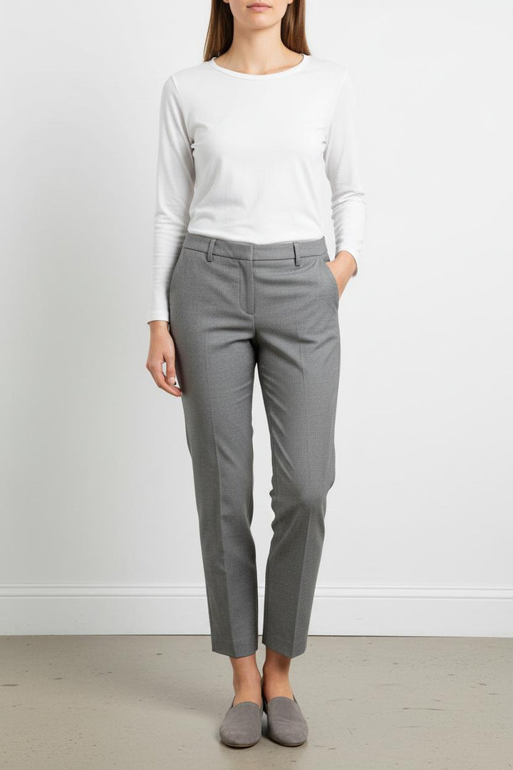 Pantalon Gris - Taille XL/42 de la marque IKKS | PARAD68046 - Vendu par Paradigme - Image 1