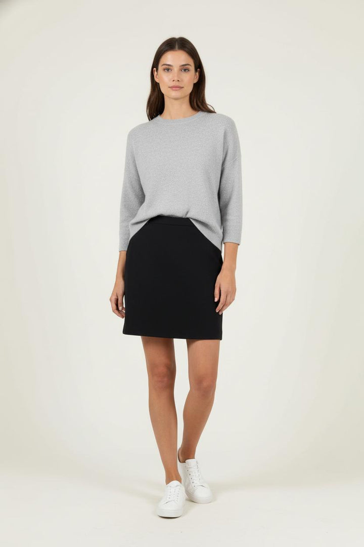 Jupe Courte Noire - Taille M/38 de la marque Caroll | PARAD68115 - Vendu par Paradigme - Image 1