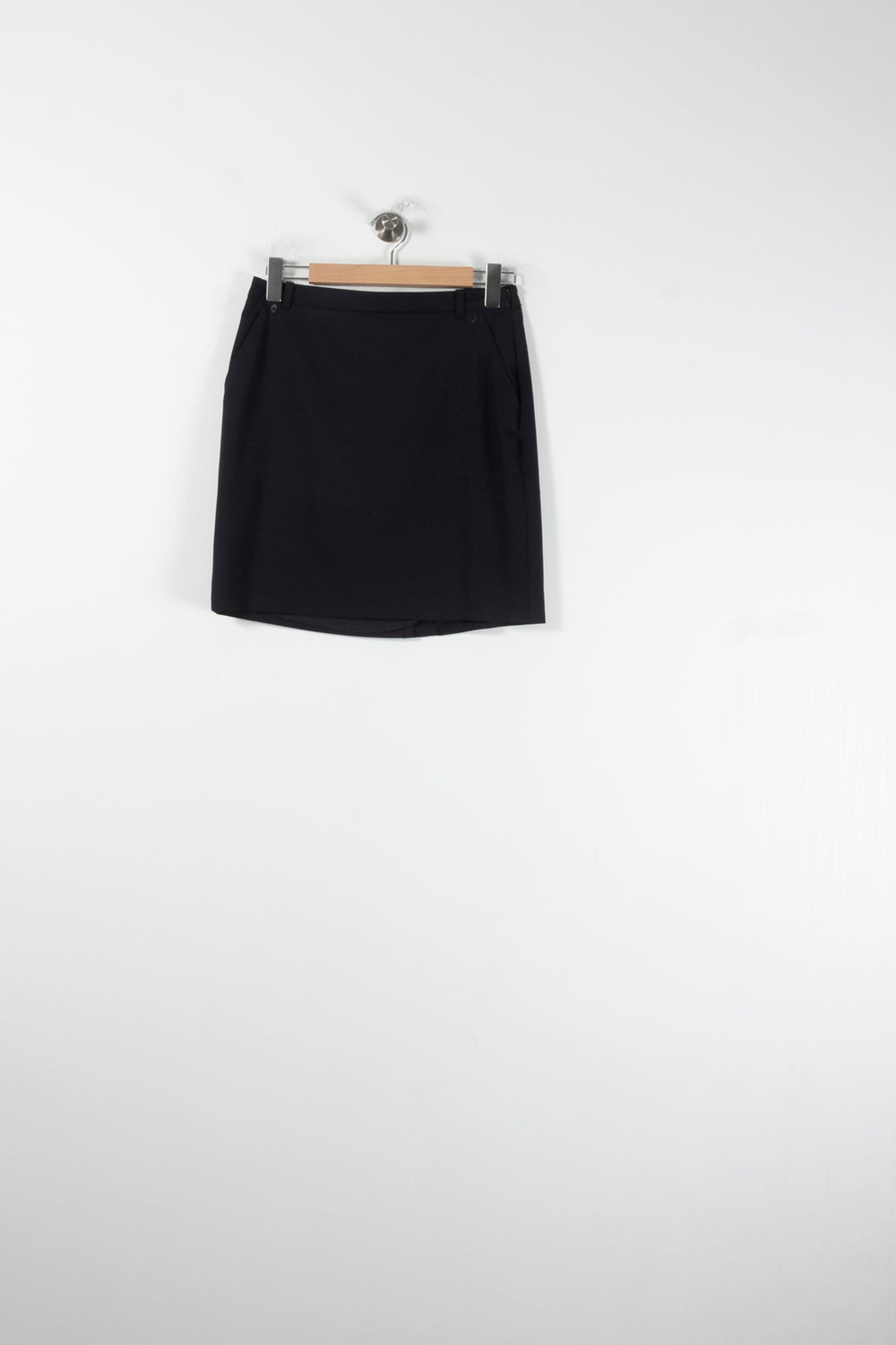 Jupe Courte Noire - Taille M/38 de la marque Caroll | PARAD68115 - Vendu par Paradigme - Image 2