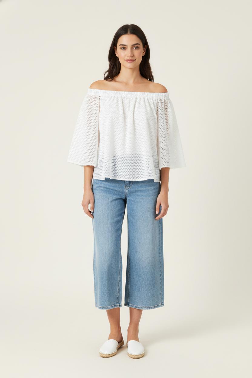 Blouse Blanche - Taille M/38 de la marque Maje | PARAD68116 - Vendu par Paradigme - Image 1
