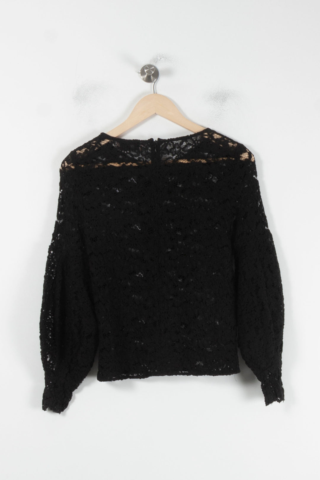 Blouse Noire - Taille S/36 de la marque The Kooples | PARAD68120 - Vendu par Paradigme - Image 4