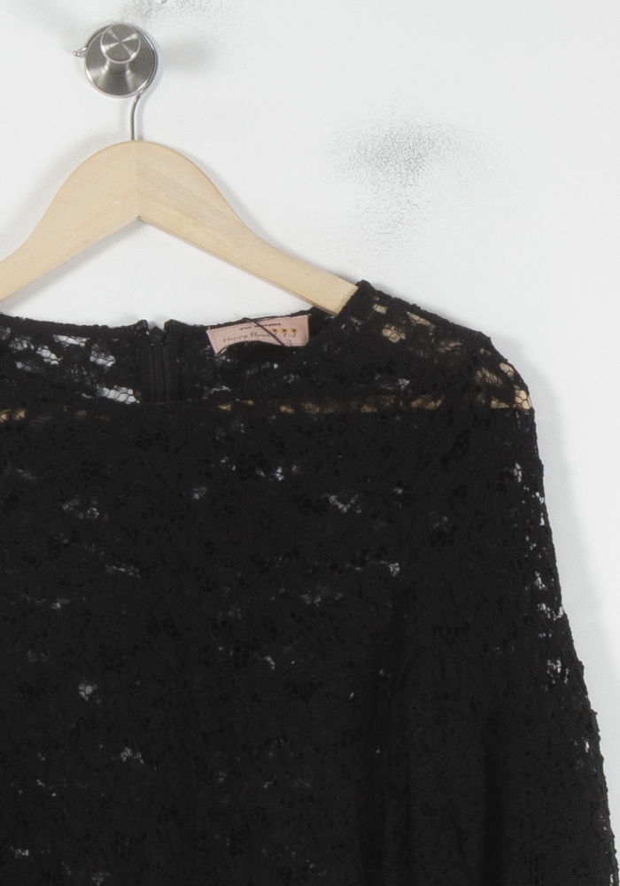Blouse Noire - Taille S/36 de la marque The Kooples | PARAD68120 - Vendu par Paradigme - Image 3