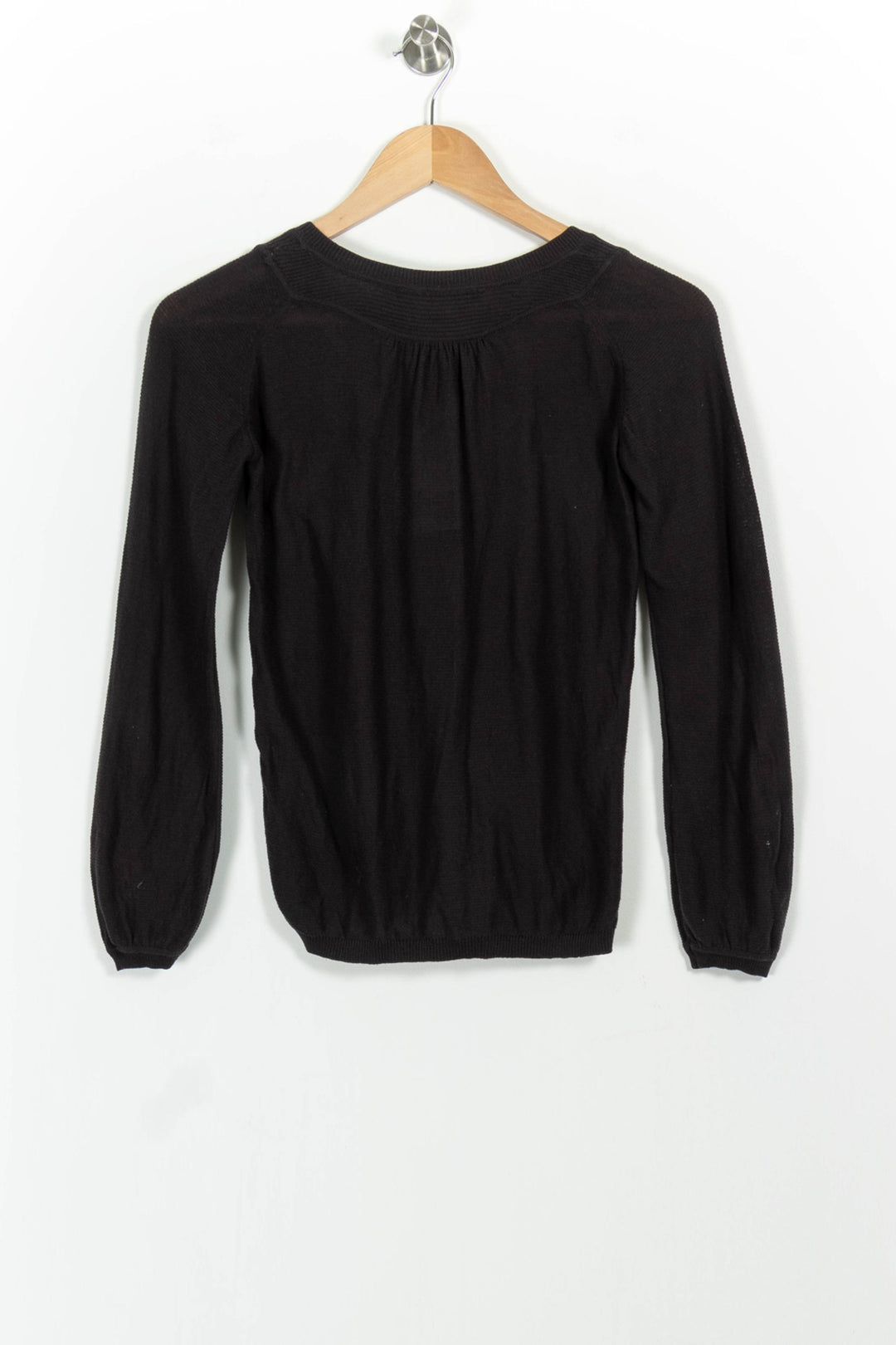 Pull Noir - Taille XS/34 de la marque Comptoir des Cotonniers | PARAD68137 - Vendu par Paradigme - Image 4