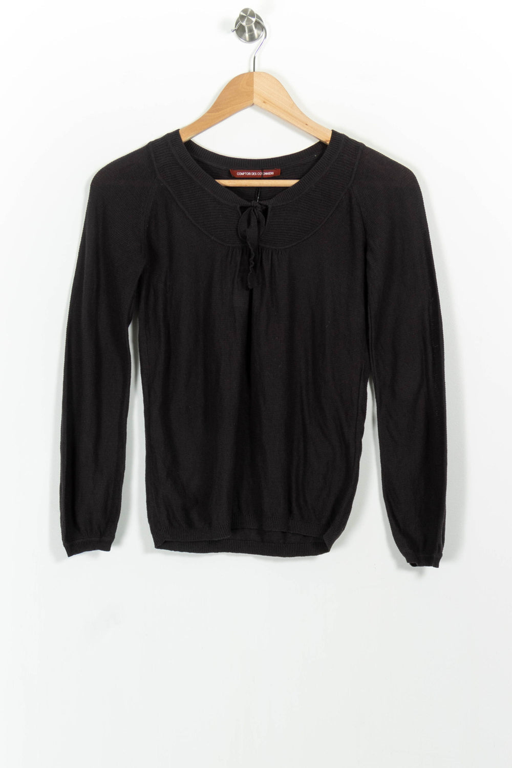 Pull Noir - Taille XS/34 de la marque Comptoir des Cotonniers | PARAD68137 - Vendu par Paradigme - Image 2