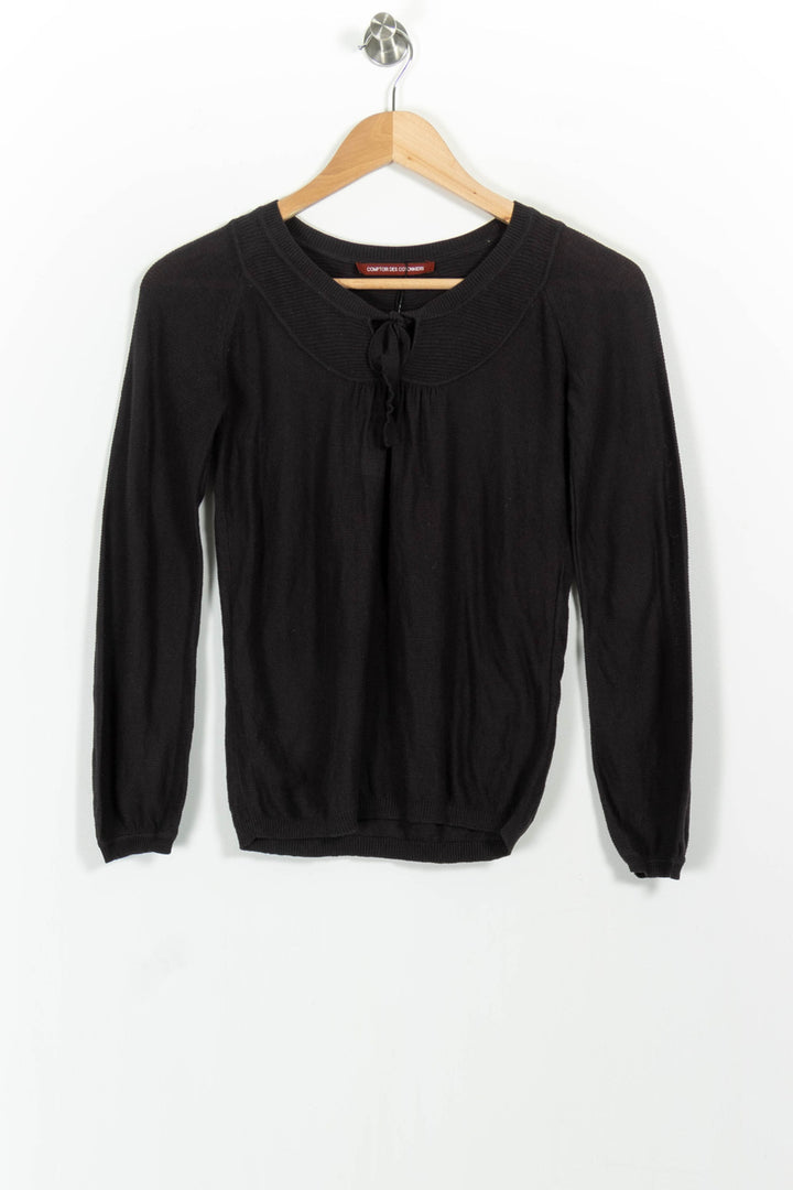 Pull Noir - Taille XS/34 de la marque Comptoir des Cotonniers | PARAD68137 - Vendu par Paradigme - Image 2