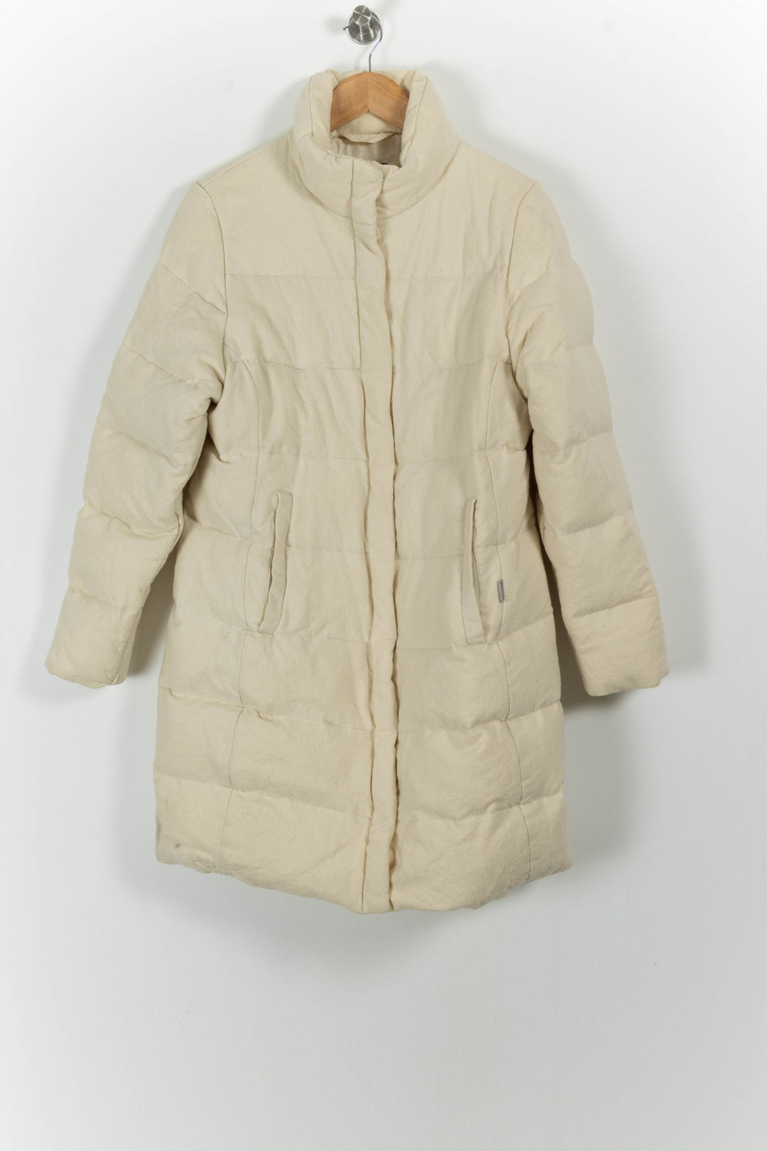 Doudoune Longue Beige - Taille L/40 de la marque Moncler | PARAD68161 - Vendu par Paradigme - Image 2