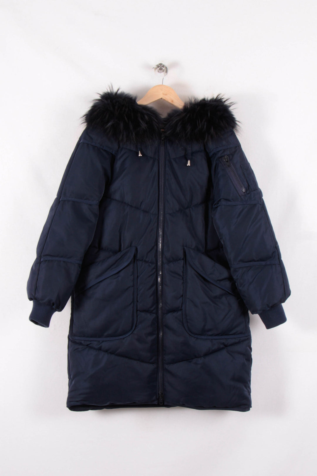 Doudoune Bleue - Taille S/36 de la marque Maje | PARAD68163 - Vendu par Paradigme - Image 2