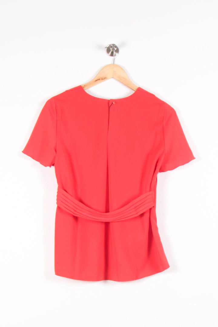 Blouse Rouge - Taille S/36 de la marque Comptoir des Cotonniers | PARAD68166 - Vendu par Paradigme - Image 4