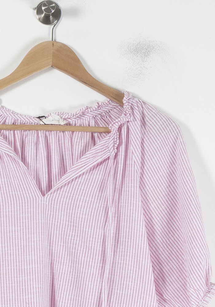 Blouse Rose et Blanche - Taille XS/34 de la marque Maison 123 | PARAD68167 - Vendu par Paradigme - Image 3