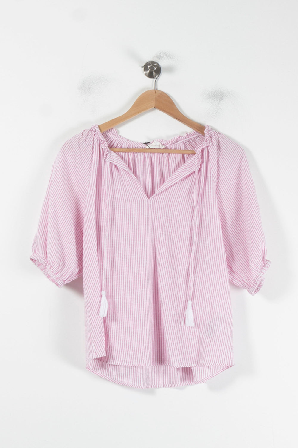 Blouse Rose et Blanche - Taille XS/34 de la marque Maison 123 | PARAD68167 - Vendu par Paradigme - Image 2