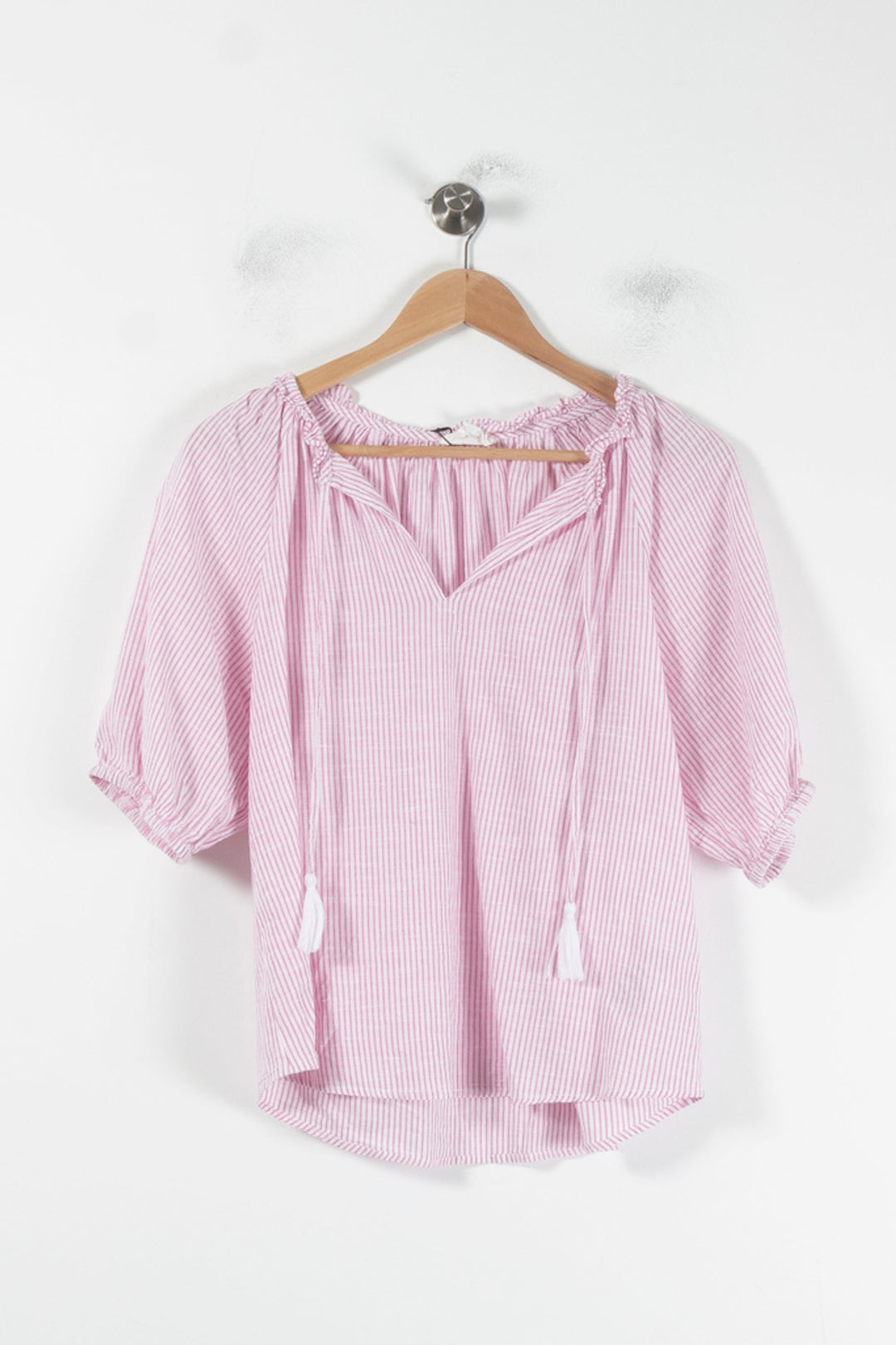 Blouse Rose et Blanche - Taille XS/34 de la marque Maison 123 | PARAD68167 - Vendu par Paradigme - Image 2