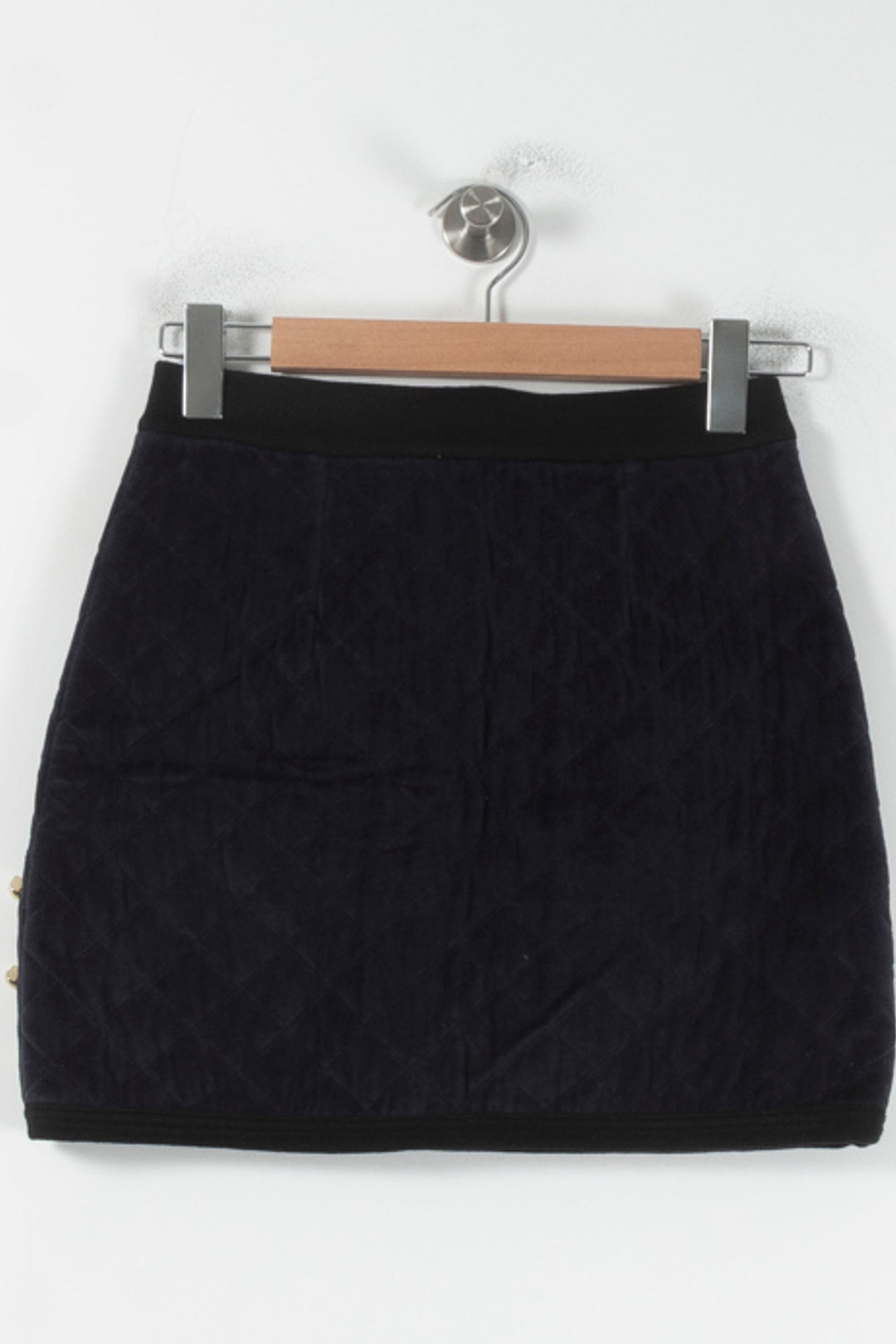 Jupe Courte Bleue - Taille S/36 de la marque Tara Jarmon | PARAD68169 - Vendu par Paradigme - Image 4